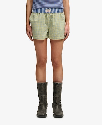 Loosefit Pantalon Superdry & Co en vert : devant