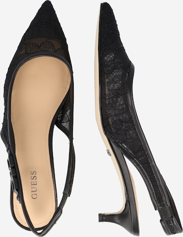 GUESS - Zapatos destalonado 'JEREN' en negro