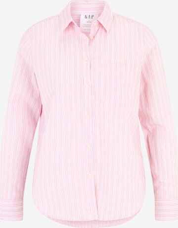 Gap Petite Blouse in Pink: front