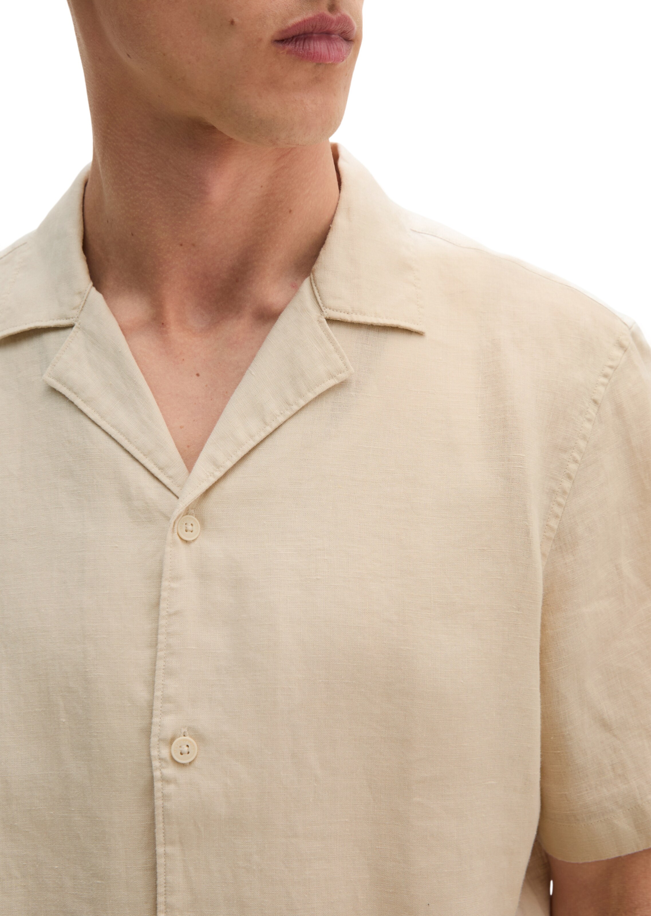 Marc O'Polo Regular Fit Hemd in Beige