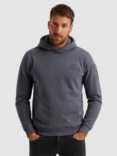 PME Legend Sweatshirt 'Hoodie with artwork' i L i blå, Produktvy