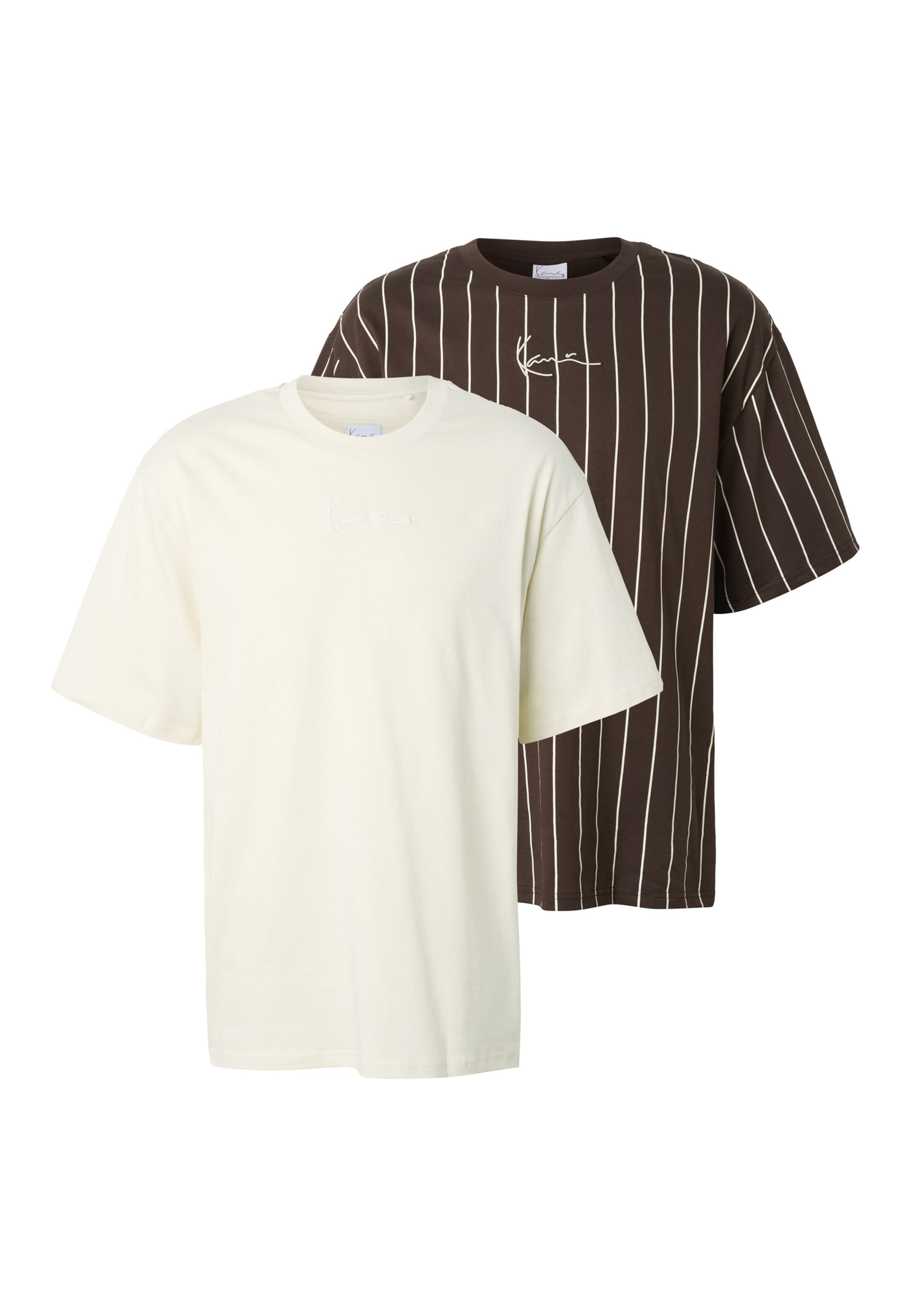 Karl Kani Shirt in Beige: front