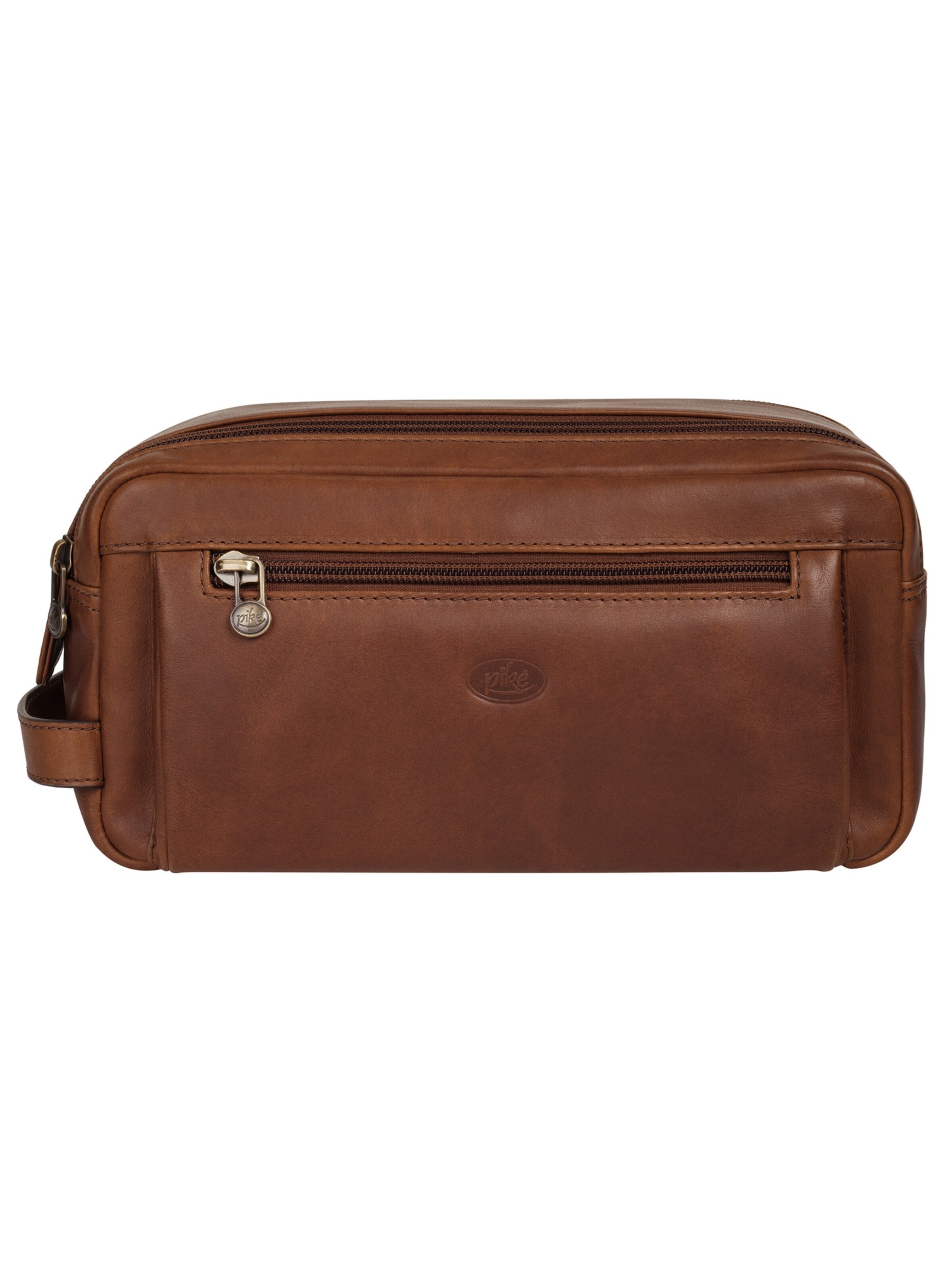 piké Kulturtasche‌‌‌‌ in Braun: Vorderseite