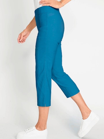 Goldner Slim fit Pants 'LOUISA' in Blue