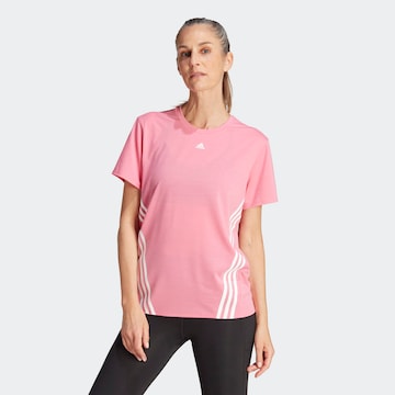 T-shirt fonctionnel 'Train Icons' ADIDAS SPORTSWEAR en rose : devant