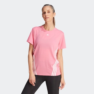 ADIDAS SPORTSWEAR Performance Shirt 'Train Icons' in Pink: front