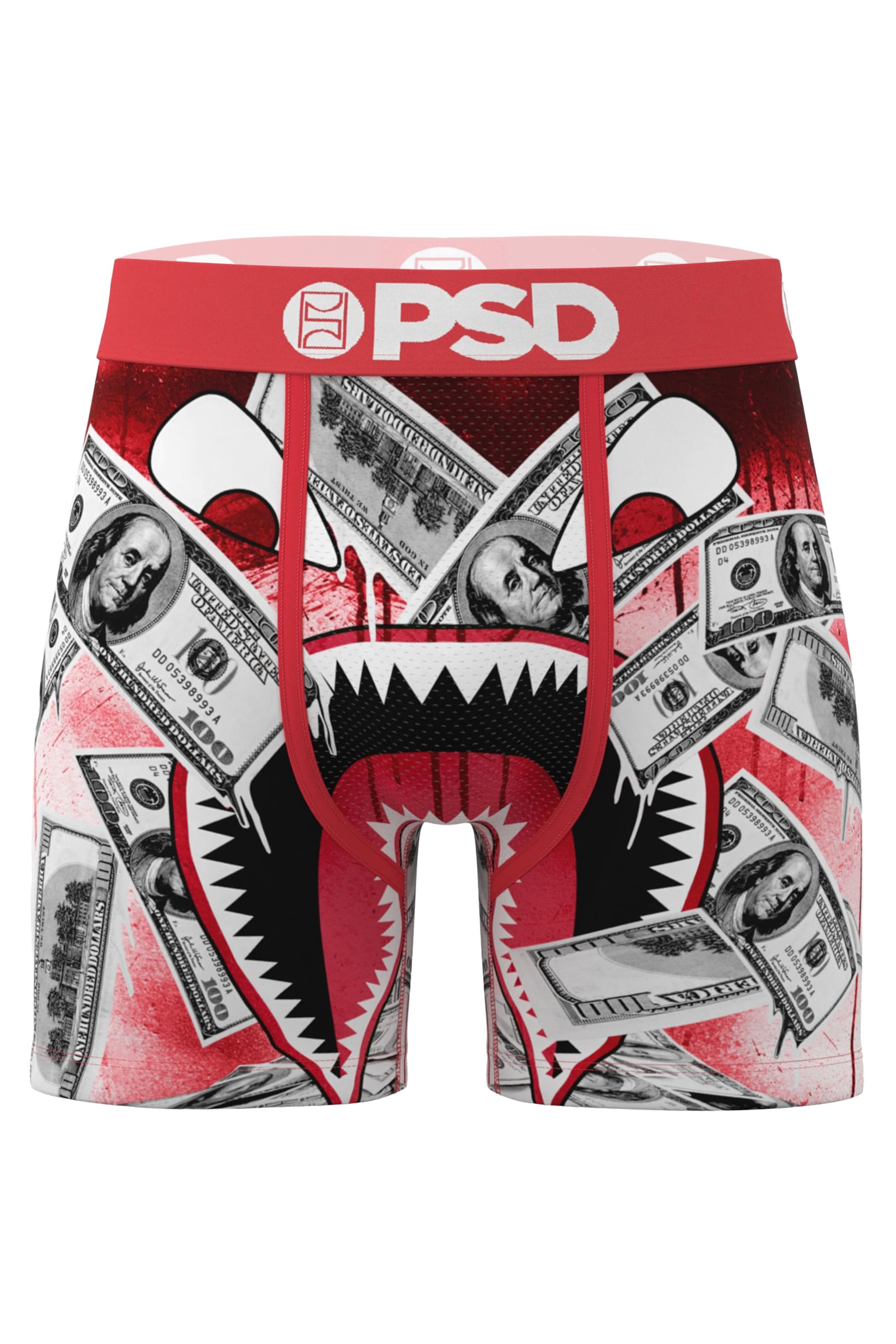 PSD Boxer shorts 'Wf Cherry Melt' in Red: front
