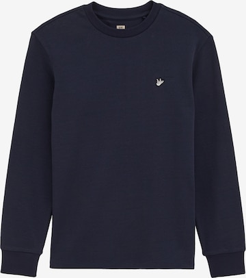WE Fashion Sweatshirt in Blue: front