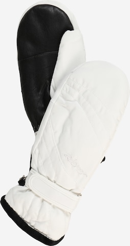 ZIENER Athletic Gloves 'Kilenis' in White: front