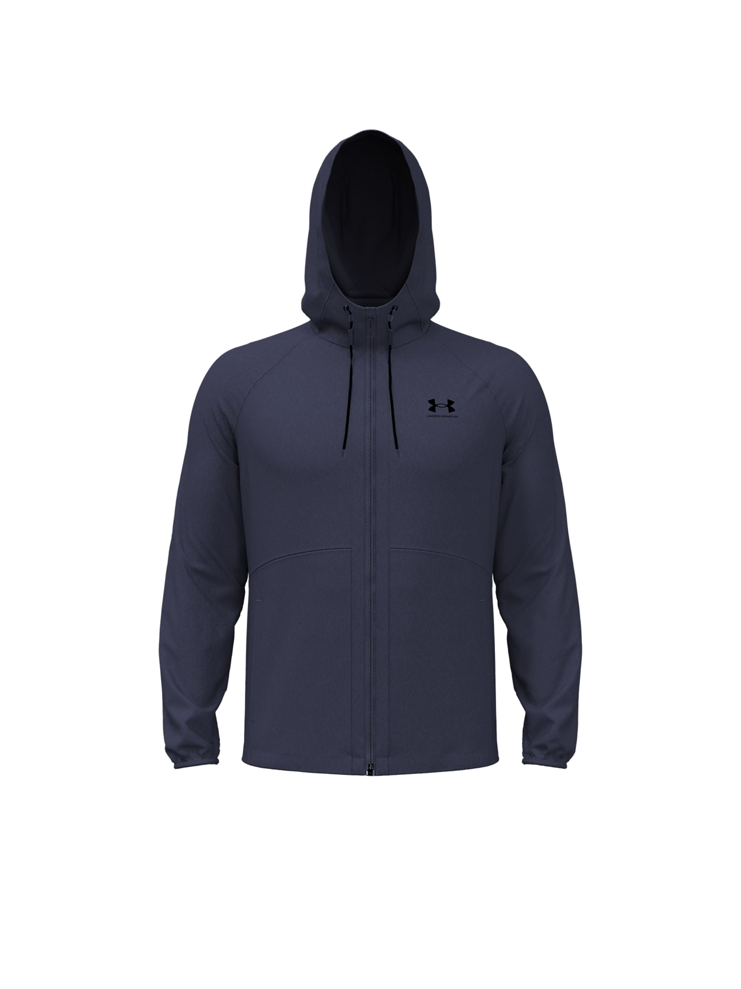 UNDER ARMOUR Athletic Jacket 'Vibe' in Blue: front