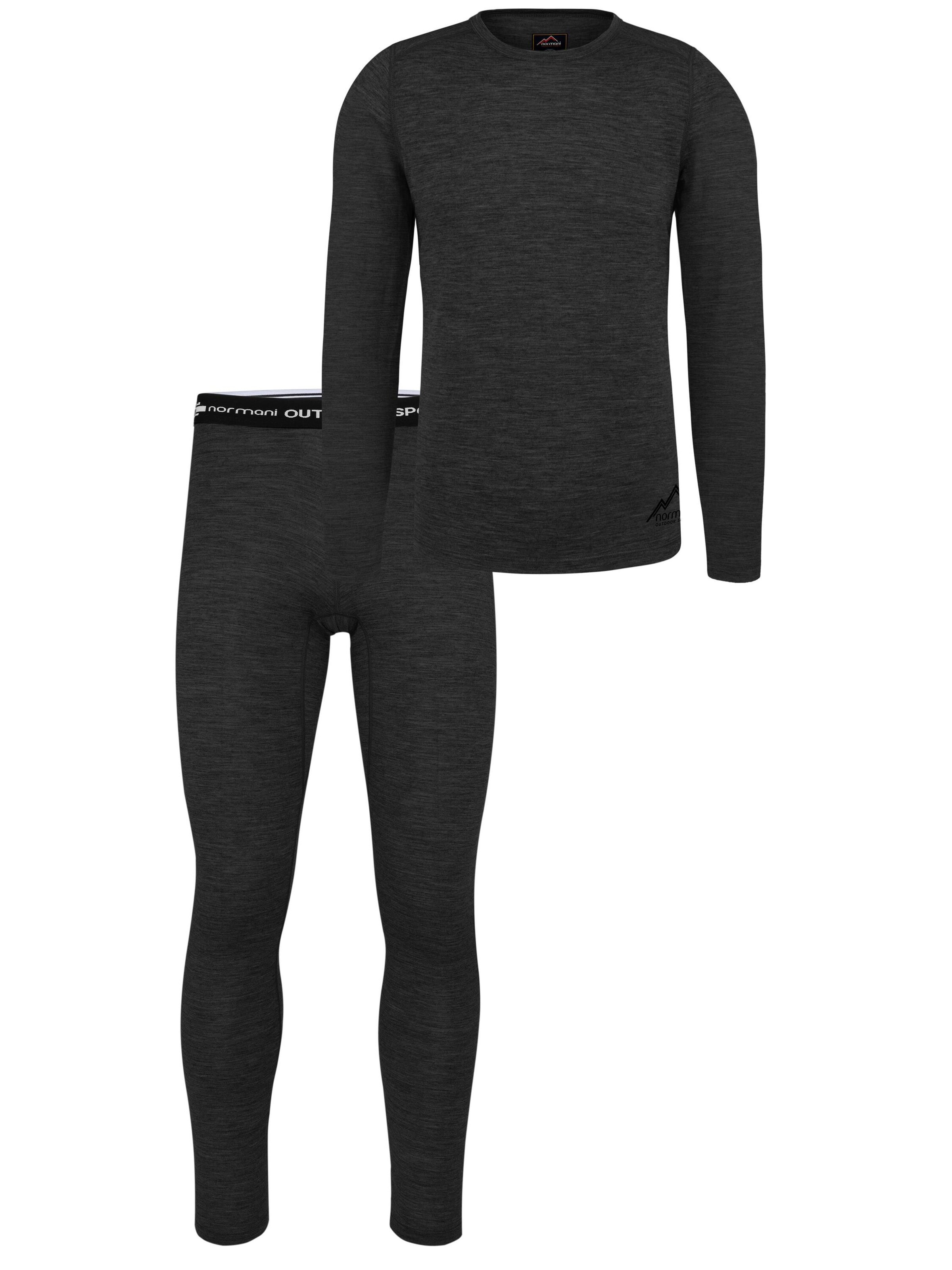 normani Sportondergoed 'Melbourne/Sydney' in Grijs: voorkant