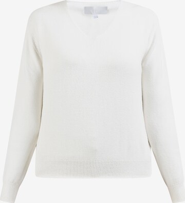RISA Sweater 'Pryam' in White: front