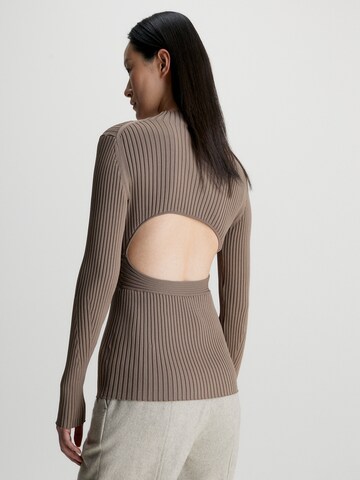 Calvin Klein Sweater in Brown