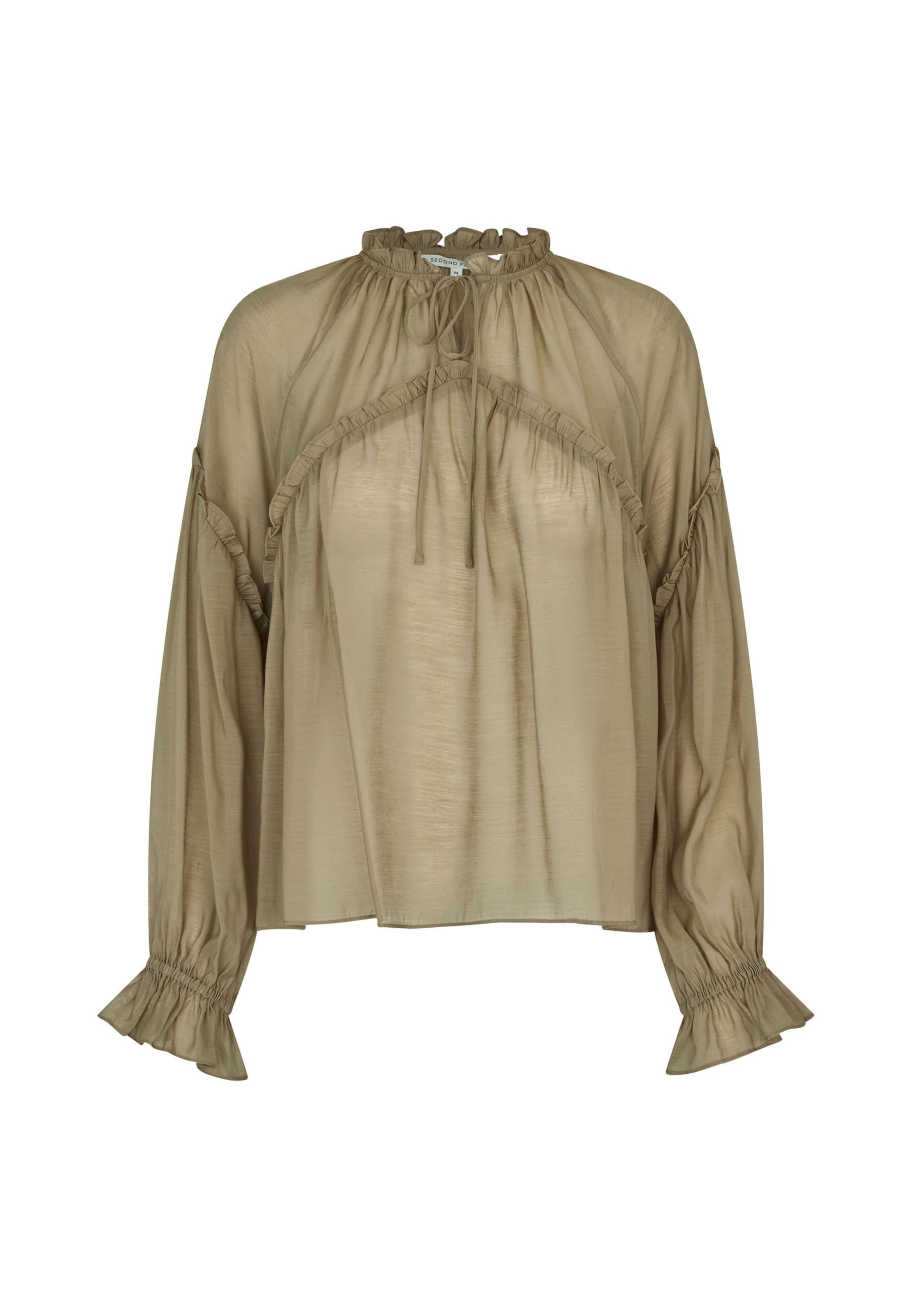 Chemisier 'Tundra' SECOND FEMALE en marron : devant