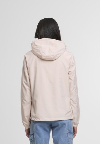 Mister Tee Between-season jacket 'Dream Believe Achieve' in Pink