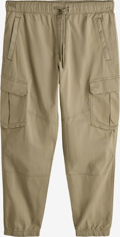 Pantalon cargo Next en beige : devant
