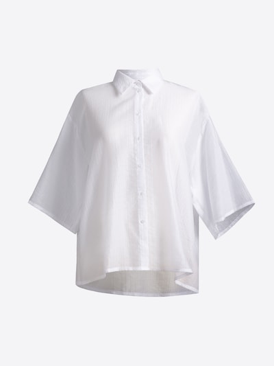 4TAILORS Chemisier en XS en blanc, Vue avec produit