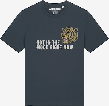 Maglietta 'Not In The Mood' di Watapparel in grigio: frontale