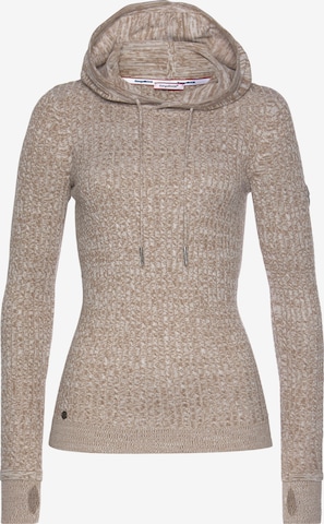 KangaROOS Sweater in Brown: front