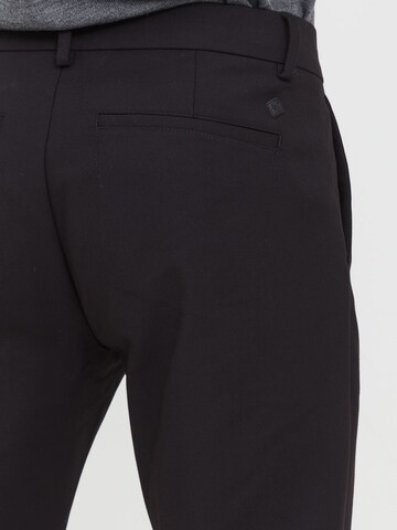 Casual Friday Slim fit Pants 'Philip' in Black