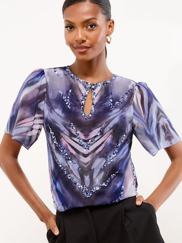 Lipsy Μπλούζα σε μπλε: μπροστά