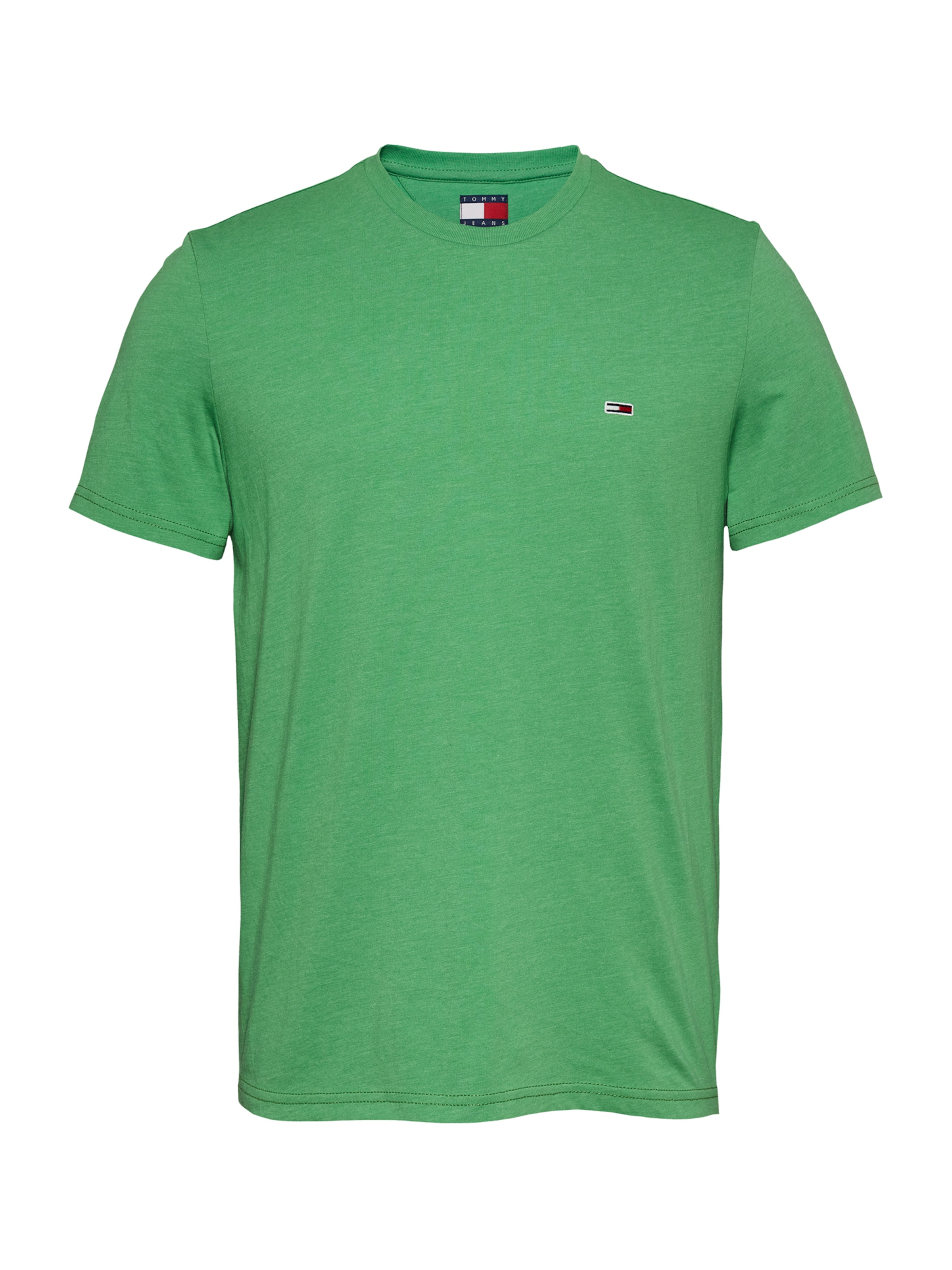 Tommy Jeans Shirt 'JASPE' in Green: front