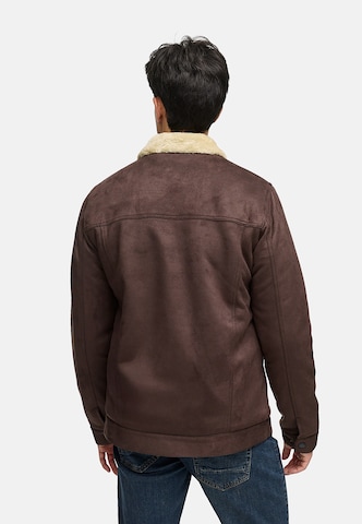 INDICODE JEANS Tussenjas 'INWoodleys' in Bruin