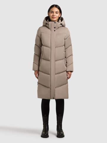 khujo Wintermantel 'Ainu 2' in Beige
