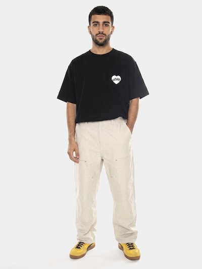 Carhartt WIP Pants 'Walter Double Knee Pant Natural rinsed' in 52 in Beige, Item view