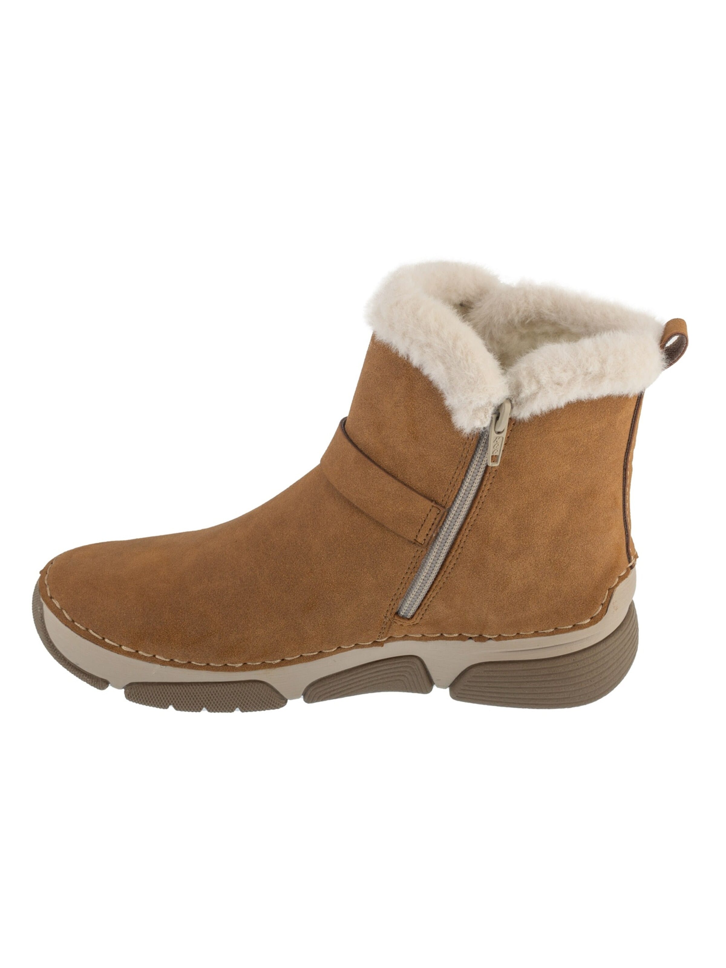 Boots Rieker en marron : devant