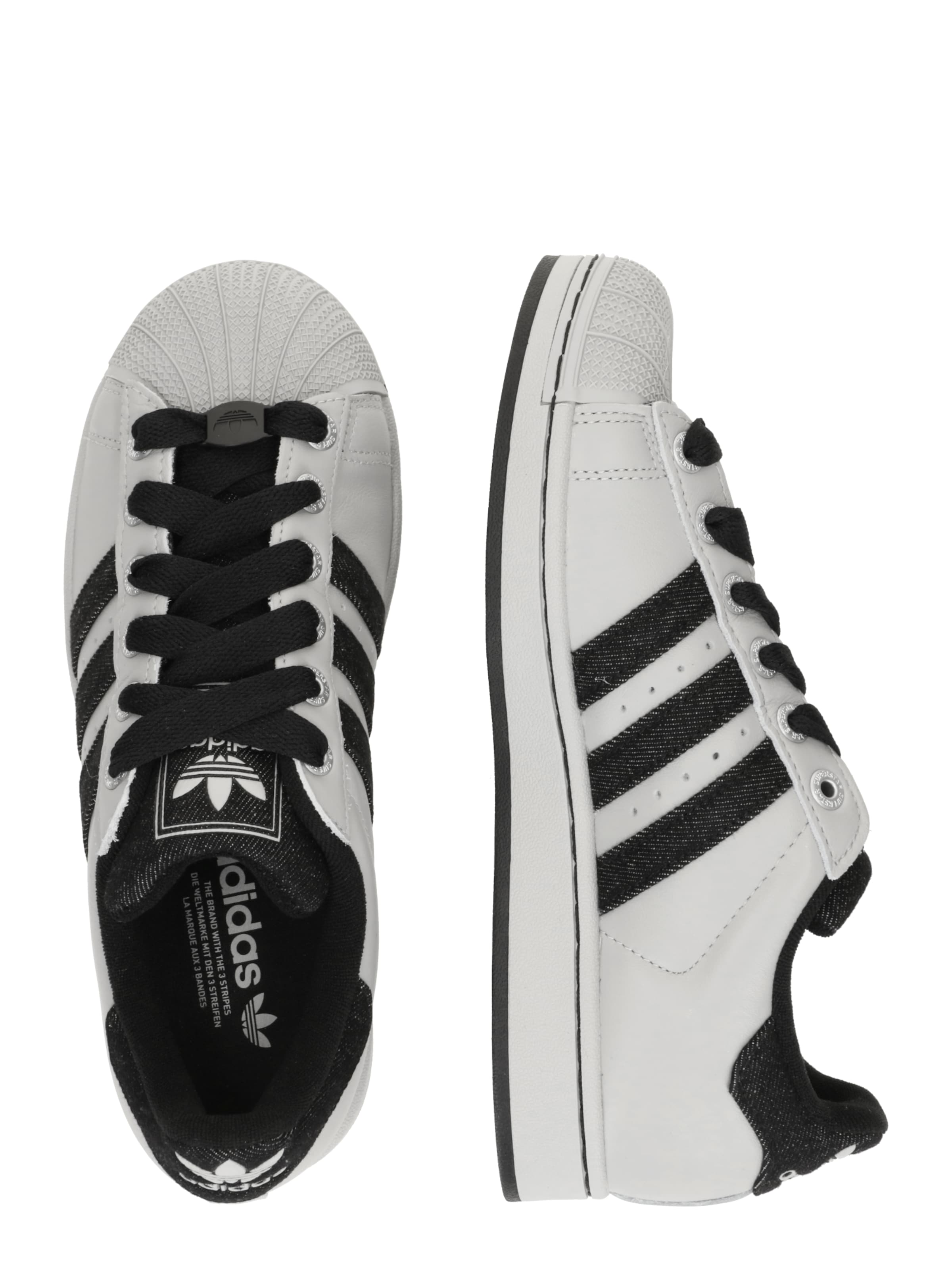 ADIDAS ORIGINALS Madalad ketsid 'SUPERSTAR II', värv hall