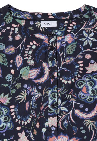 CECIL Bluse in Blau