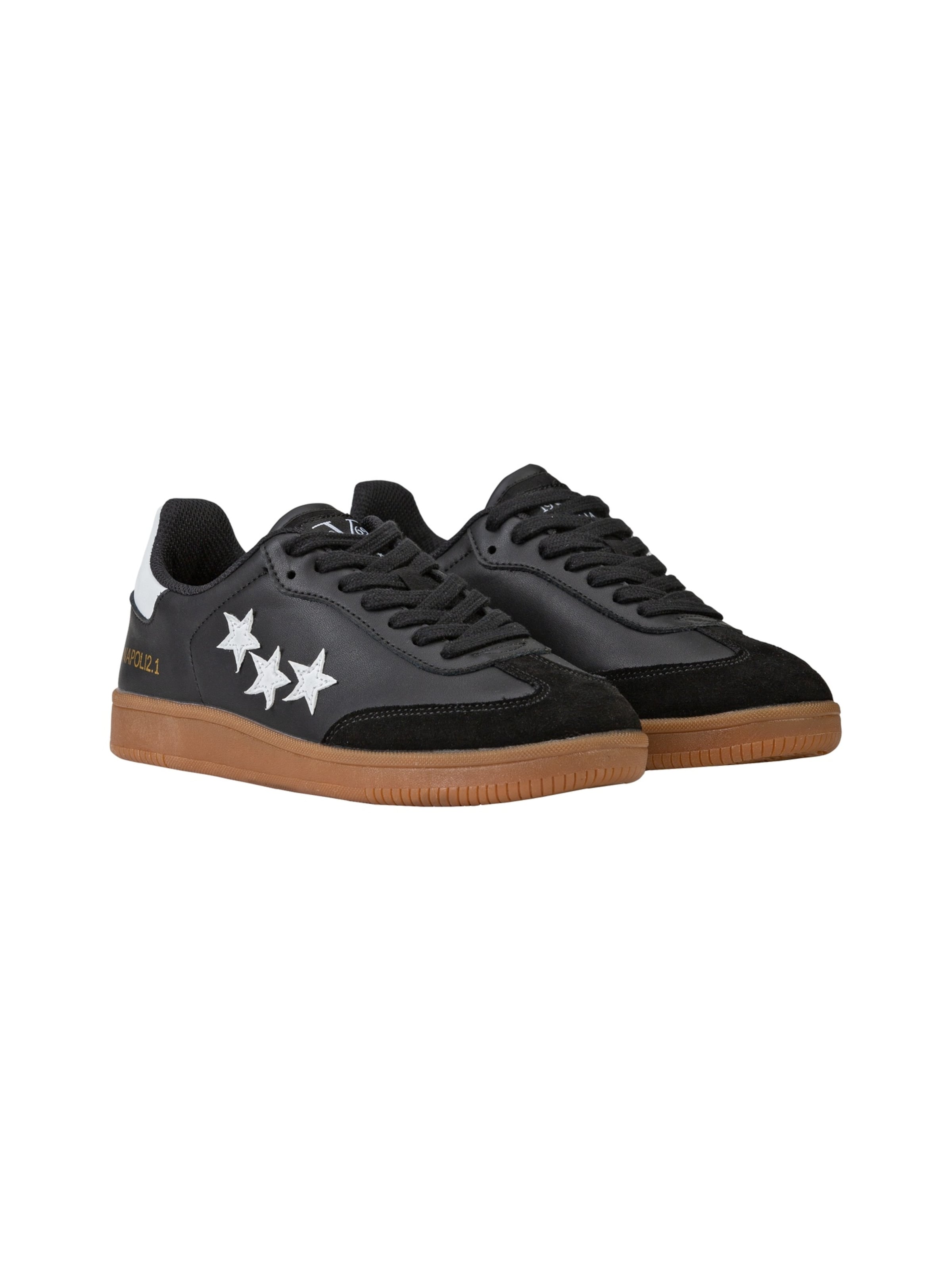 19V69 ITALIA Platform trainers 'Napoli 2.1' in Black