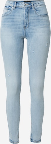Skinny Jeans de la VERO MODA pe albastru: față