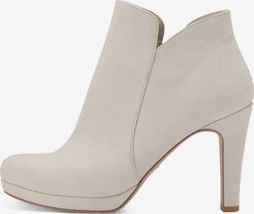 TAMARIS Ankelboots i beige