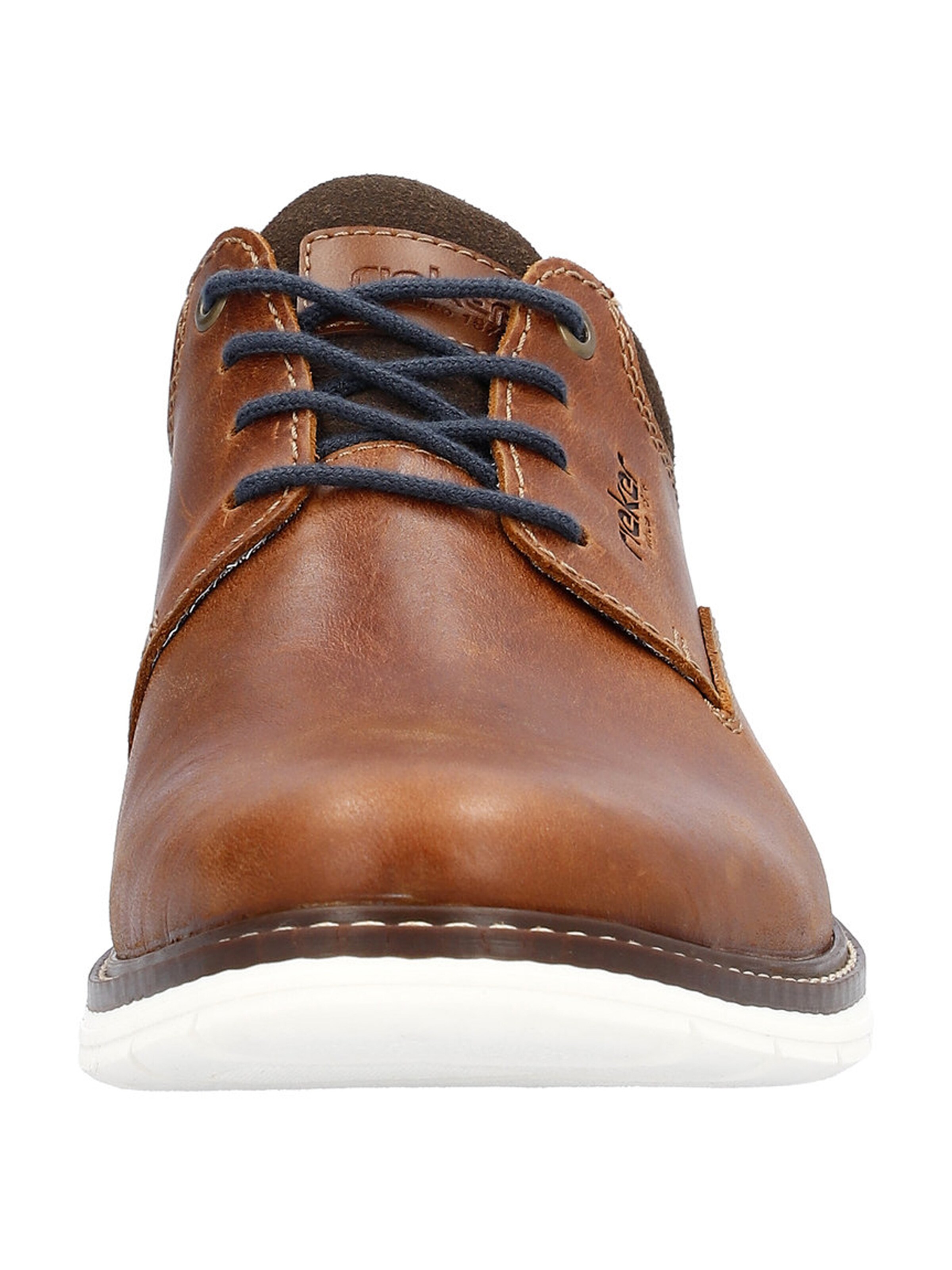 Rieker - Sapato com atacadores em castanho