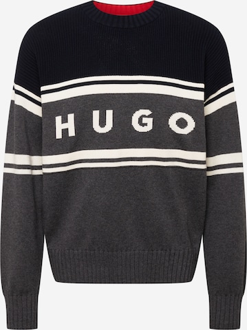 HUGO Pullover 'Sopid' in Grau: predná strana