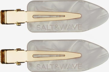 SALT&WAVE Hårsmykke 'Backstage Hair Clips' i hvid: forside