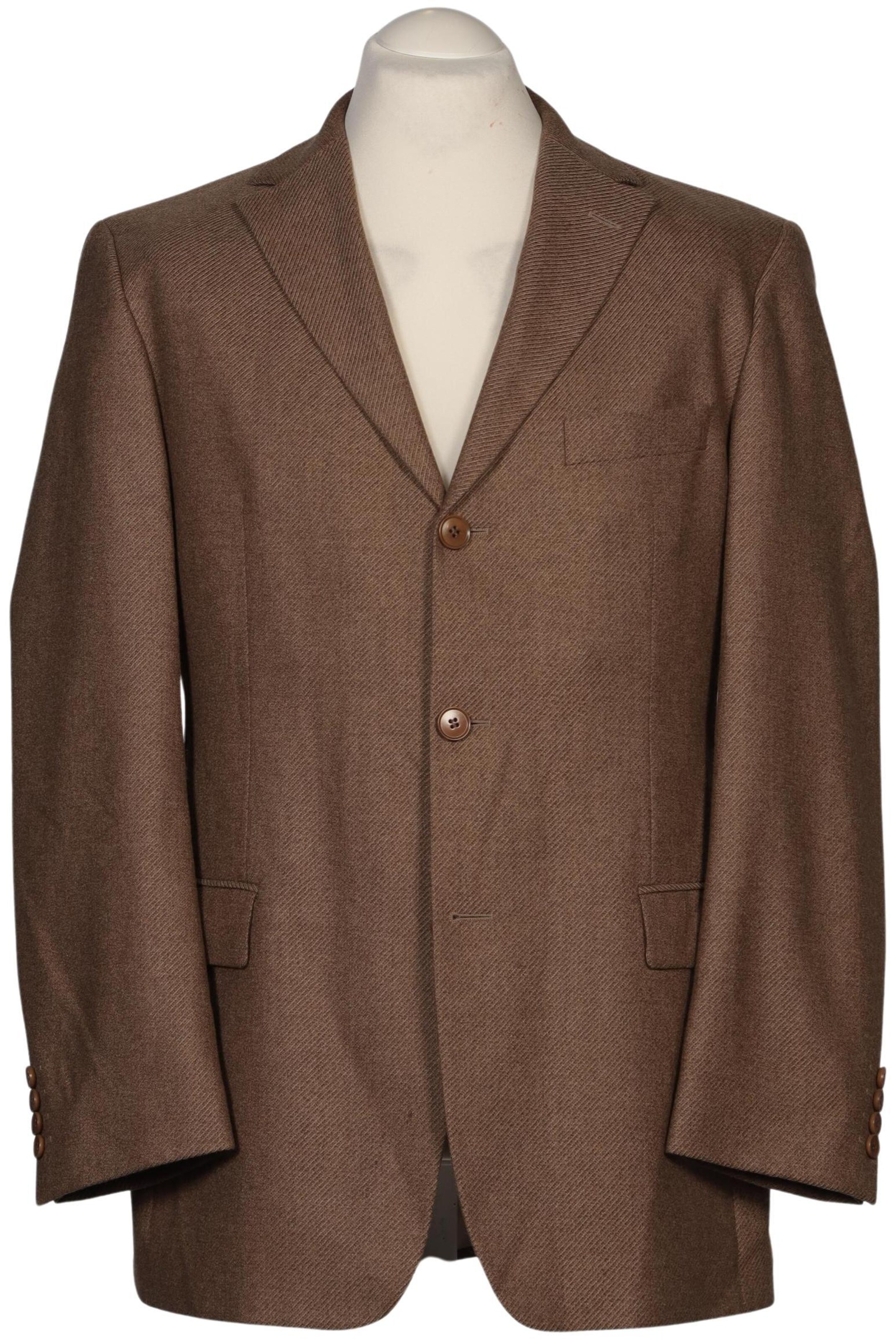 BOSS Suit Jacket in M-L in Brown: front