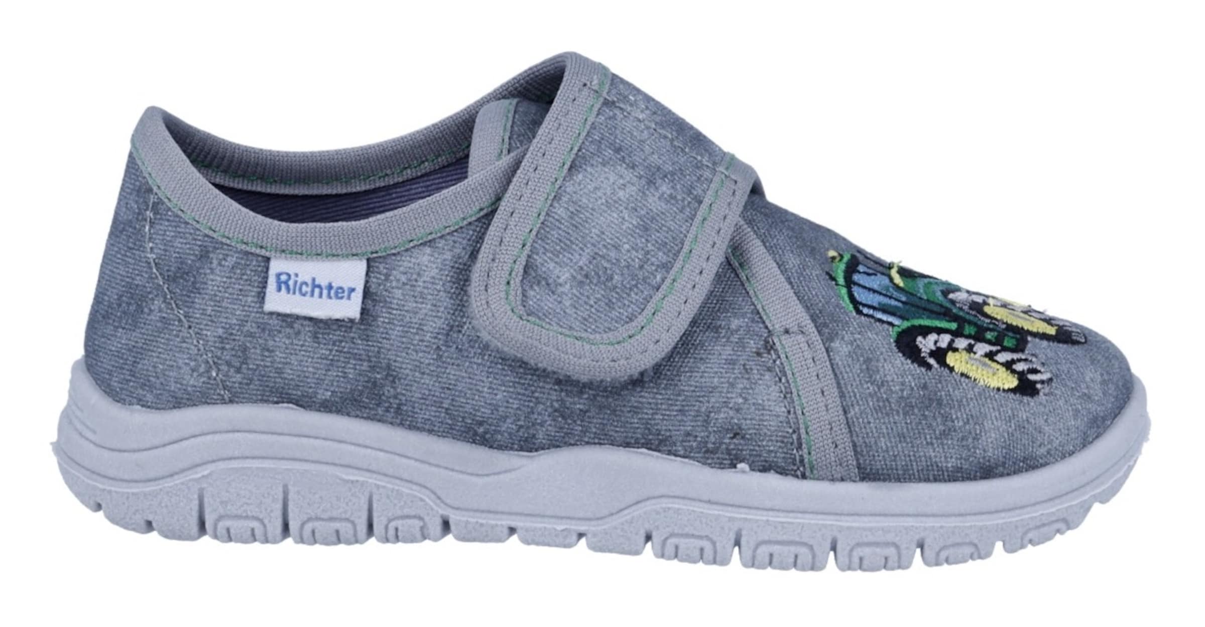 Pantoufle RICHTER en gris