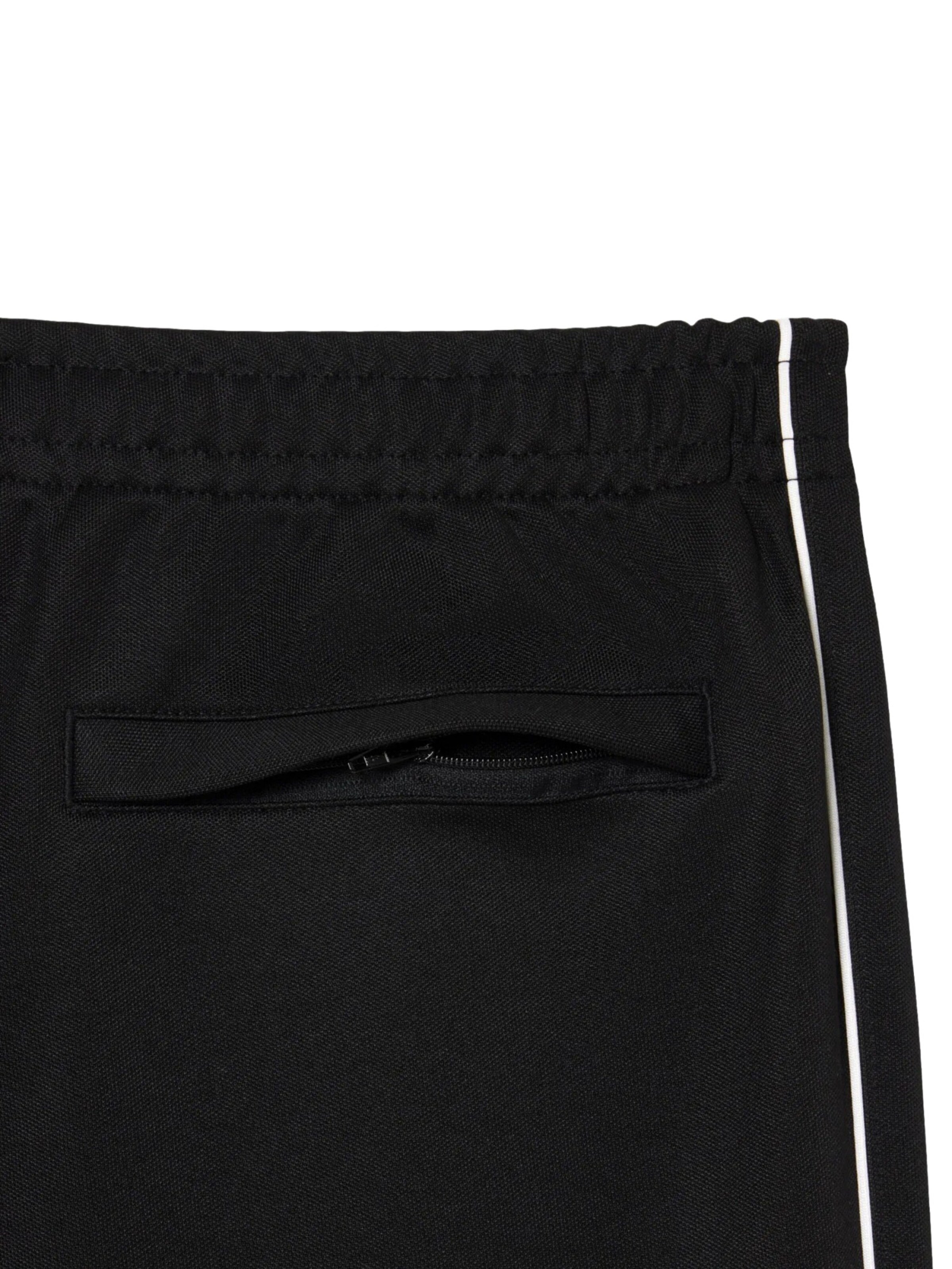 Regular Pantalon de sport LACOSTE en noir