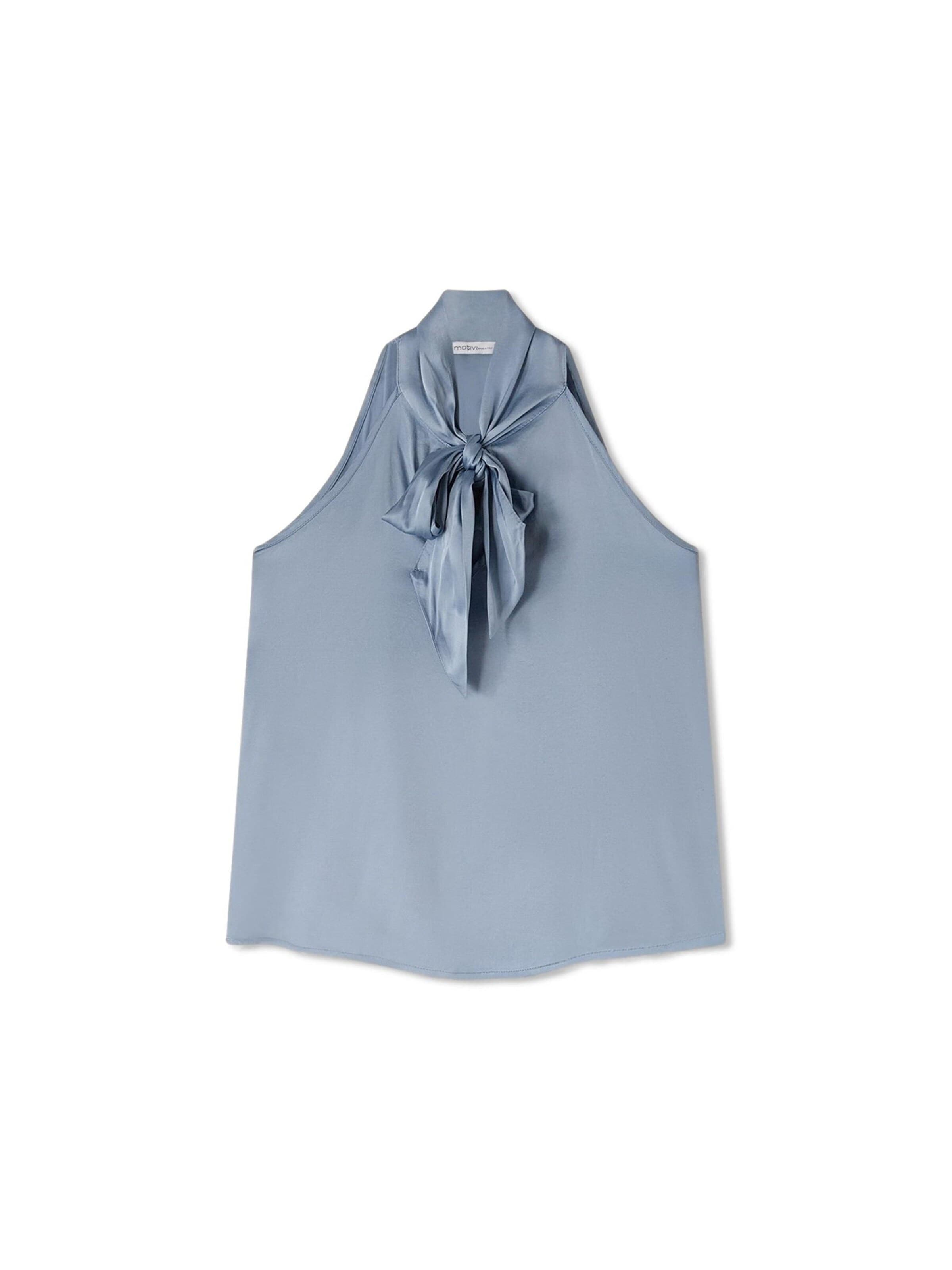 MOTIVI - Top en azul: frente
