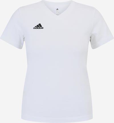 Sportiniai marškinėliai 'Entrada 22' iš ADIDAS PERFORMANCE, spalva – juoda / balta, Prekių apžvalga