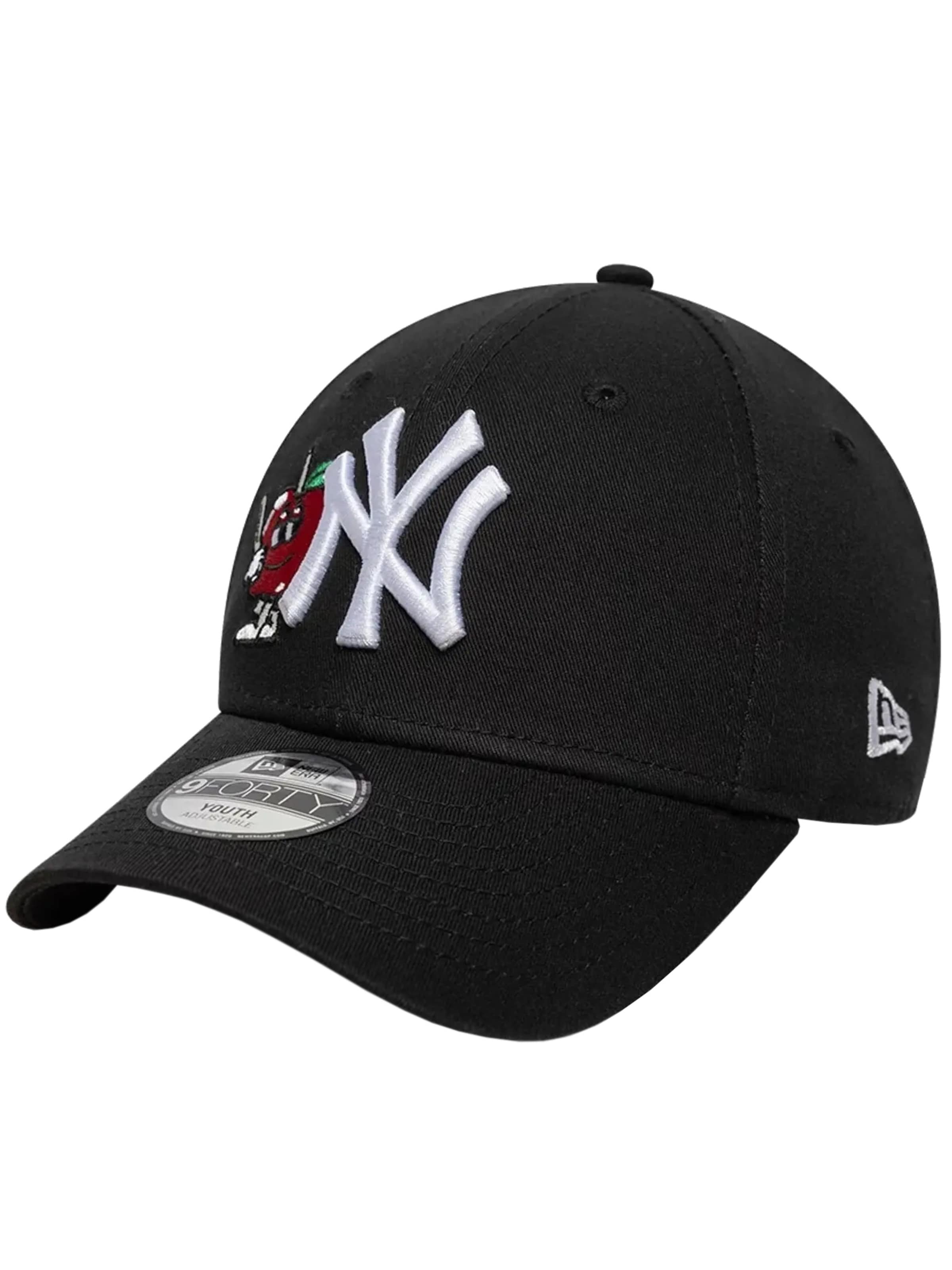 NEW ERA Hut 'New Era LA Dodgers MLB Icon 9FORTY Kids Cap'‌‌‌‌‌‌‌‌‌ in Schwarz: Vorderseite