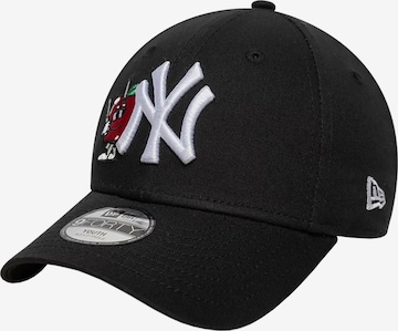 NEW ERA Hoed 'New Era LA Dodgers MLB Icon 9FORTY Kids Cap' in Zwart: voorkant