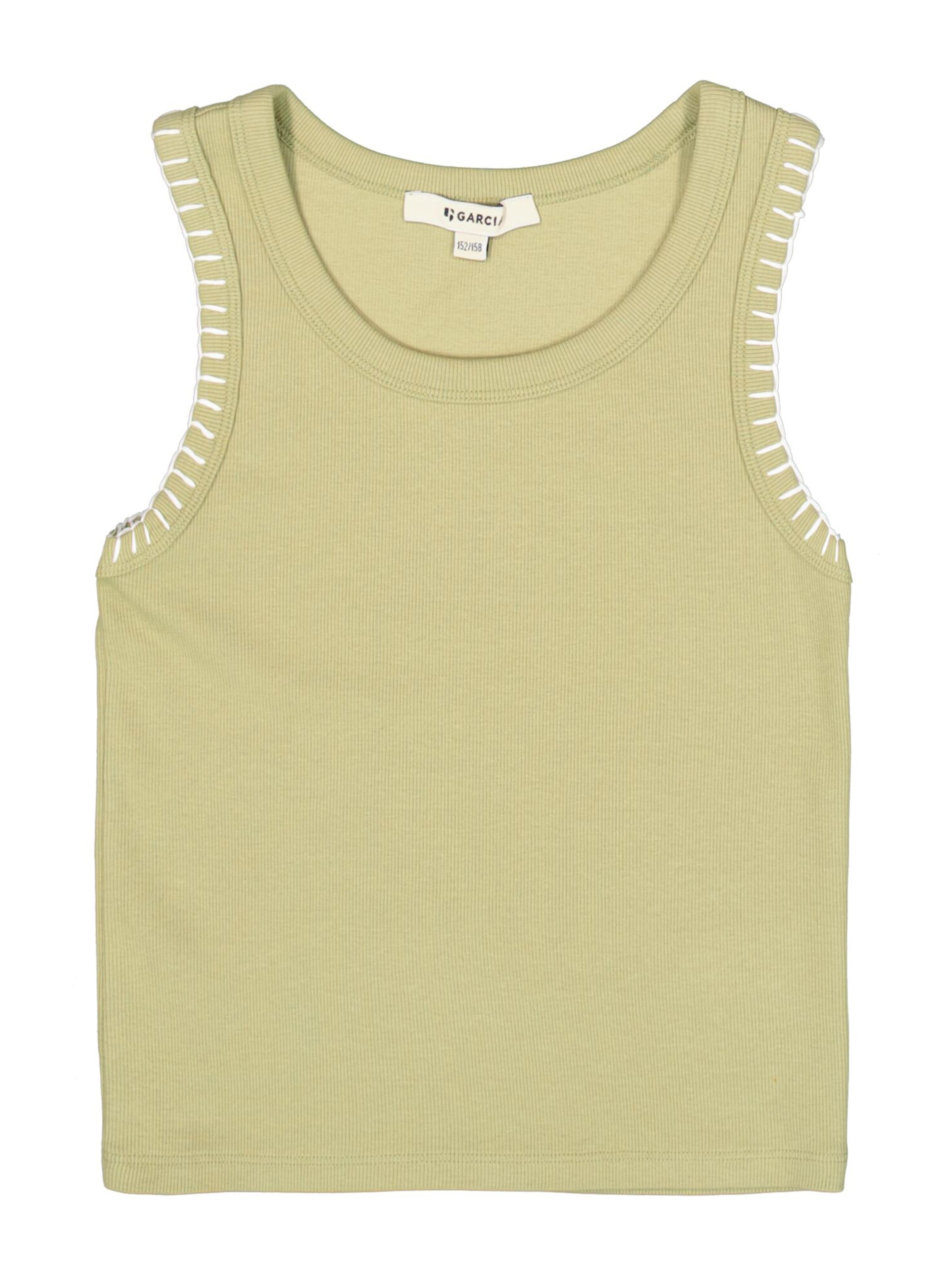 GARCIA - Top em verde: frente