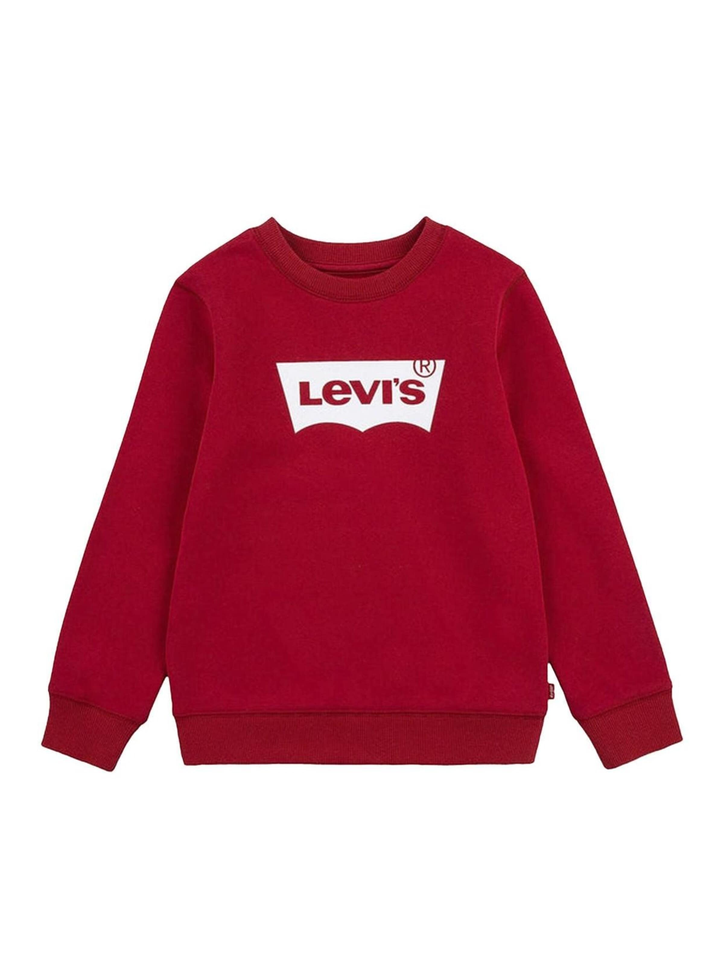 Levi's Kids Bluza w kolorze czerwony: przód