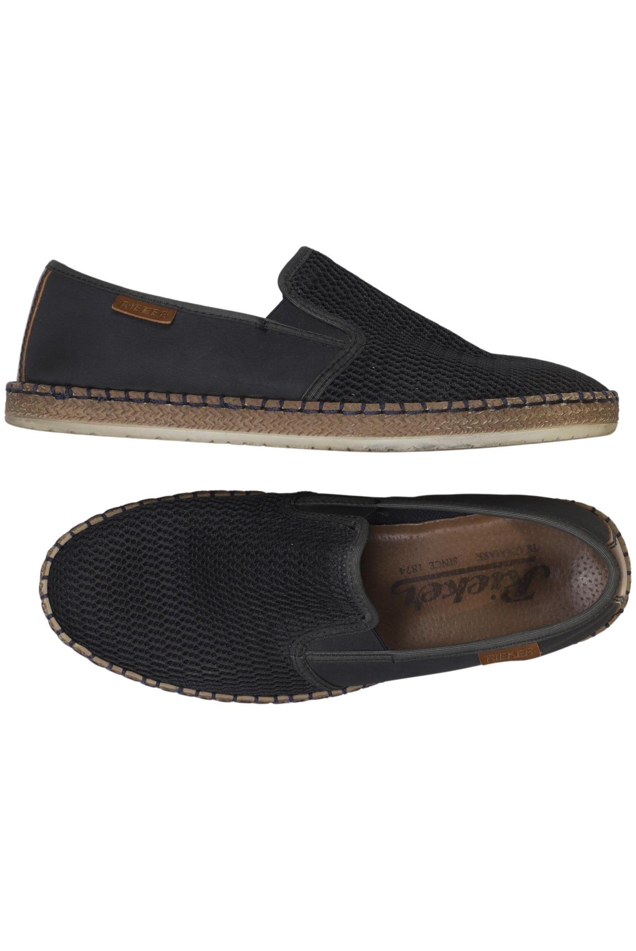 Rieker Flats & Loafers in 42 in Black: front