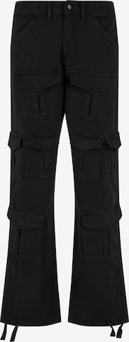 Loosefit Pantalon cargo MJ Gonzales en noir : devant