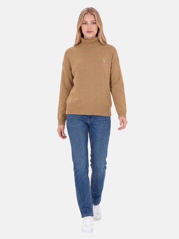U.S. POLO ASSN. Sweater in Beige